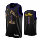 Men & Youth D'Angelo Russell Los Angeles Lakers #1 2023-24 City Edition Black Jersey