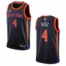 Men & Youth Derrick Rose New York Knicks 2022-23 #4 Statement Edition Black Jersey