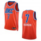 Men & Youth Chet Holmgren Oklahoma City Thunder Statement Edition Orange #7 Jersey