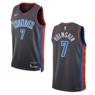 Men & Youth Chet Holmgren Oklahoma City Thunder 2022-23 #7 City Edition Black Jersey