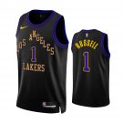 Men & YouthD'Angelo Russell Los Angeles Lakers 2023-24 City Edition Black #1 Jersey