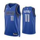 Men & Youth Kyrie Irving Dallas Mavericks Icon Edition Blue #11 Jersey