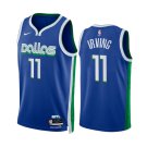 Men & Youth Kyrie Irving Dallas Mavericks 2022-23 City Edition Blue #11 Jersey