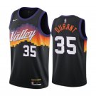 Men & Youth Kevin Durant Phoenix Suns City Edition Black #35 Jersey