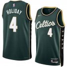 Men & Youth Jrue Holiday Boston Celtics 2022-23 City Edition Black #4 Jersey