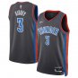 Men & Youth Josh Giddey Oklahoma City Thunder 2022-23 #3 City Edition Black Jersey