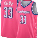 Men & Youth Kyle Kuzma Washington #33 2022-23 CIty Edition Pink Jersey