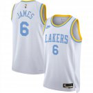 Men & Youth Los Angeles Lebron James 2022-23 Classic Edition #6 White Jersey