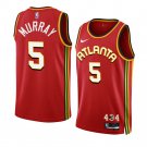 Men & Yout Dejounte Murray Atlanta Hawks 75th Anniversary City Edition #5 Yellow Jersey