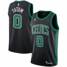 Men & Youth Jayson Tatum Boston Statement Edition #0 Black Jersey