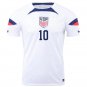 Men & Youth 2022-23 Qatar World Cup United States Christian Pulisic Home White #10 Jersey