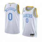 Men & Youth Russell Westbrook Los Angeles 2022-23 Classic Edition #0 White Jersey