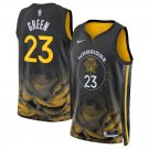 Men & Youth Draymond Green Golden State Warriors 2022-23 City Edition #23 Black Jersey