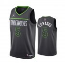 Men & Youth Anthony Edwards Minnesota Timberwolves 2022-23 #5 Statement Edition Black Jersey