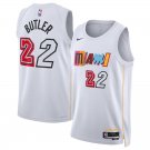 Men & Youth Jimmy Butler Miami Heat 2022-23 City Edition Mashup Vol.2 White #22 Jersey