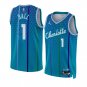 Men & Youth Lamelo Ball Charlotte City Edition Blue #1 Jersey