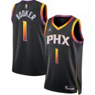 Men & Youth Devin Booker Phoenix Suns 2022-23 Statement Edition Black #1 Jersey