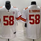 Men's Kansas City Chiefs Derrick Thomas White Untouchable Football Stitched #58 Jersey