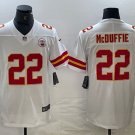 Men's Kansas City Chiefs Trent McDuffie White Untouchable Football Stitched #22 Jersey
