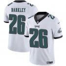 Men's Philadelphia Eagles Saquon Barkley White Untouchable Football #26  Stitched Jersey