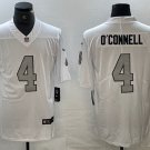 Men's Las Vegas Raiders Aidan O'Connell White Untouchable Football Stitched #4 Jersey