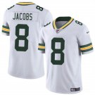 Men's Green Bay Packers Josh Jacobs White Untouchable Football Stitched #8 Jersey