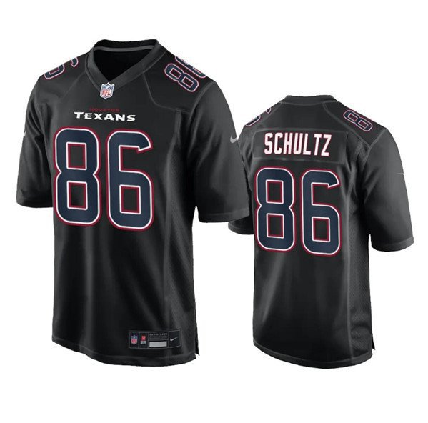 Men's Houston Texans Dalton Schultz BlackUntouchable Football Stitched #86 Jersey