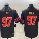 Men's San Francisco 49ers Nick Bosa #97 Black Gold Untouchable Football Stitched Jersey