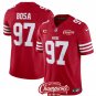 Men's San Francisco 49ers Nick Bosa #97 Red Untouchable Football Stitched Jersey