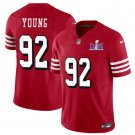 Men's San Francisco 49ers Chase Young #92 Red Untouchable Football Stitched Jersey