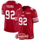 Men's San Francisco 49ers Chase Young #92 Red Untouchable Football Stitched Jersey