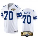 Men's Dallas Cowboys Zack Martin #70 White Untouchable Football Stitched Jersey