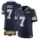 Men's Dallas Cowboys Trevon Diggs #7 Navy Untouchable Football Stitched Jersey