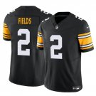 Men's Pittsburgh Steelers Justin Fields Black Untouchable Football Stitched #2 Jersey