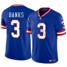 Men's New York Giants Deonte Banks #3 Royal Untouchable Football Stitched Jersey
