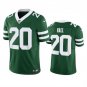 Men's New York Jets Breece Hall Green #20 Untouchable Football Stitched Jersey