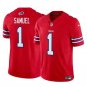 Men's Buffalo Bills Curtis Samuel Red #1 Untouchable Football Stitched Jersey