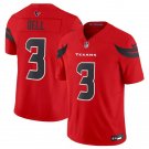 Men's Houston Texans Tank Dell Red #3 Untouchable Football Stitched Jersey