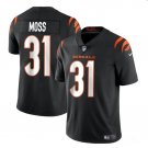 Men's Cincinnati Bengals Zack Moss Black #31 Untouchable Football Stitched Jersey