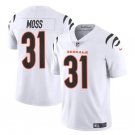 Men's Cincinnati Bengals Zack Moss #31 White Untouchable Football Stitched Jersey