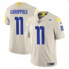 Men's Los Angeles Rams Jimmy Garoppolo #11 Bone Untouchable Football Stitched Jersey