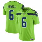 Men's Seattle Seahawks Sam Howell Green #6 Untouchable Football Stitched Jersey