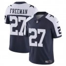 Men's Dallas Cowboys Royce Freeman Navy White #27 Untouchable Football Stitched Jersey