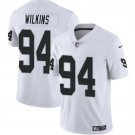Men's Las Vegas Raiders Christian Wilkins #94 White Untouchable Football Stitched Jersey