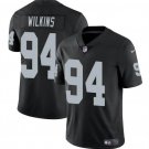 Men's Las Vegas Raiders  Christian Wilkins Black #94 Untouchable Football Stitched Jersey