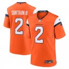 Men's Denver Broncos Pat Surtain II Orange #2 Untouchable Football Stitched Jersey