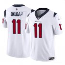 Men's Houston Texans Jeff Okudah #11 White F.U.S.E. Vapor Untouchable Football Stitched Jersey
