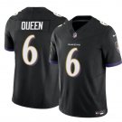 Men's Baltimore Ravens Patrick Queen Black #6 2023 F.U.S.E. Vapor Limited Football Stitched Jersey
