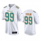 Men's Miami Dolphins Jason Taylor #99 White Vapor Untouchable Football Stitched Jersey