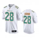 Men's Miami Dolphins  De'Von Achane #28 White Vapor Untouchable Football Stitched Jersey
